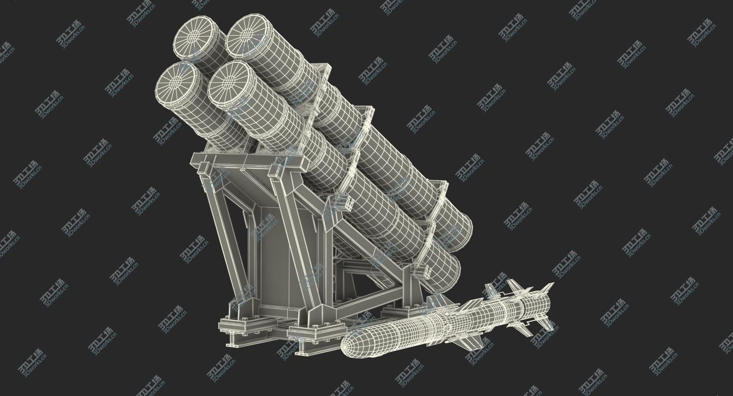 images/goods_img/202105074/MK 141 Launching System RGM With Harpoon Anti Ship Missile 3D model/4.jpg